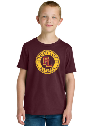 Forest Lake Rangers Next Level Apparel® Cotton Tee (Circle Est logo)