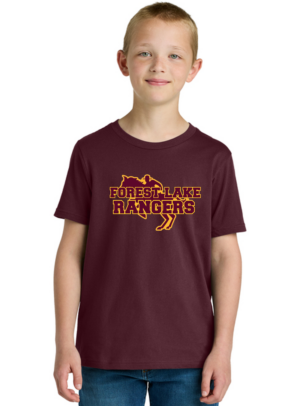 Forest Lake Rangers Next Level Apparel® Cotton Tee (Horse Logo)