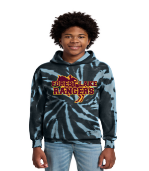 FL Rangers Port & Company® Tie-Dye Pullover Hooded Sweatshirt (Horse Logo)