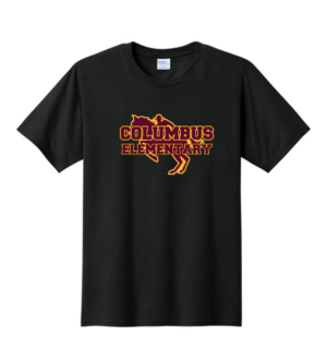 Columbus Elementary Port & Co® Fan Favorite® Tee (Horse Logo)