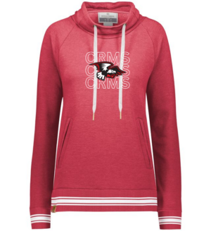 CR Middle School Ladies All-American Funnel Neck Pullover (CRMS Repeat)