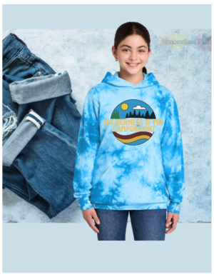 Wilderness of MN Youth Crystal Tie-Dye Pullover Hoodie