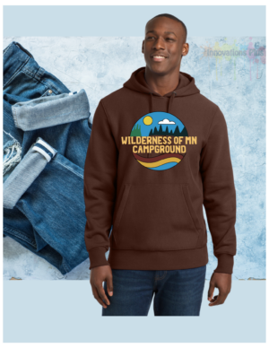 Wilderness of MN Super Heavyweight Pullover Hooded Sweatshirt