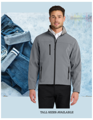 Mains'l Port Authority® Glacier® Soft Shell Jacket (embroidered)