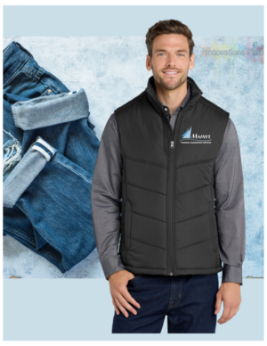 Mains'l Port Authority® Puffy Vest (embroidery)