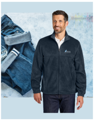 Mains'l Port Authority® Plush Fleece Full-Zip Jacket (embroidered)