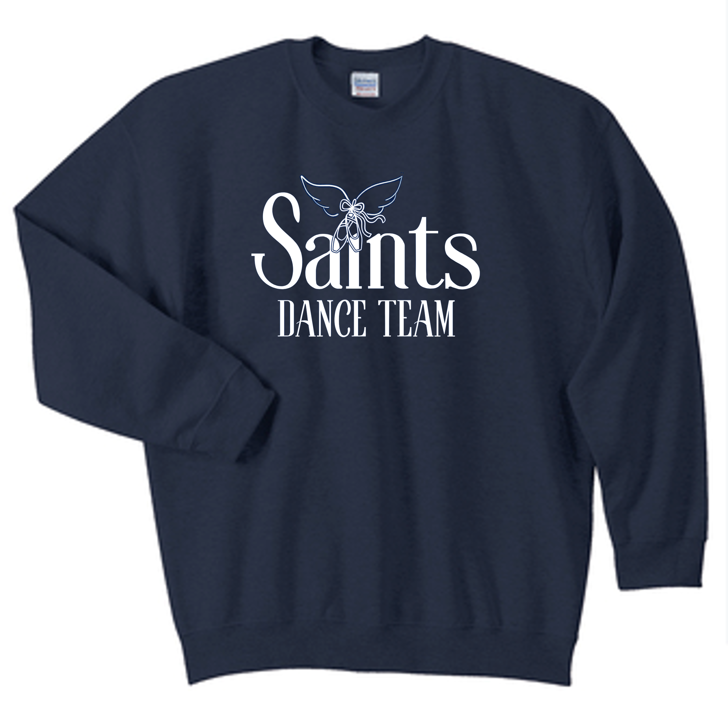 SF Dance Gildan® Heavy Blend™ Crewneck Sweatshirt (Saints with Wing and Ballet)