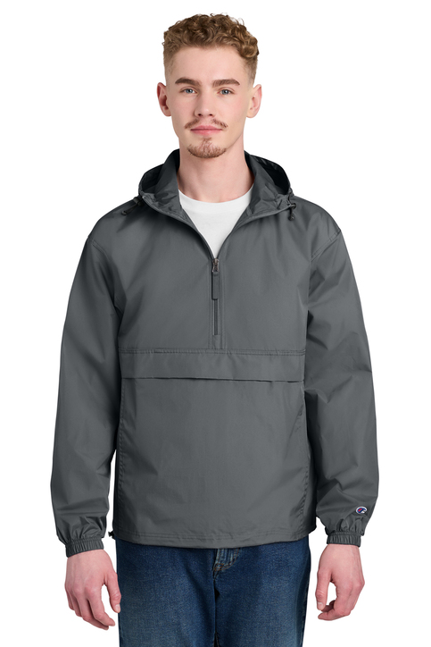 Mains'l New Champion® Packable Anorak Wind Jacket - Image 3