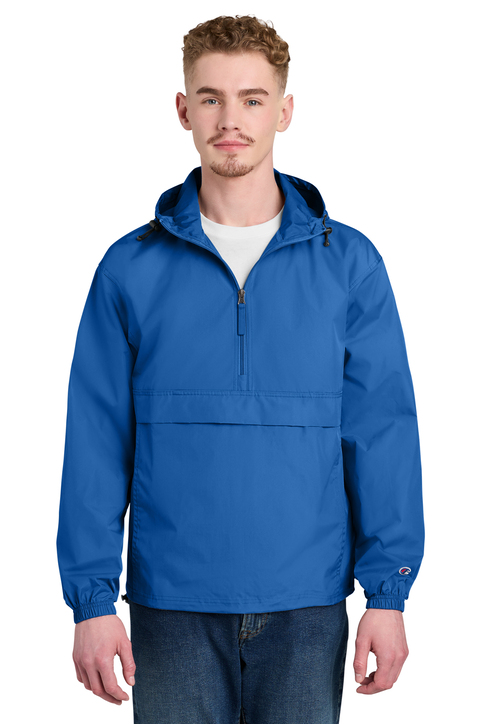 Mains'l New Champion® Packable Anorak Wind Jacket - Image 6