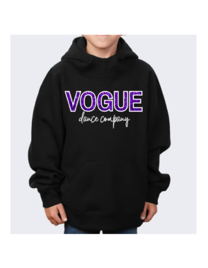 Vogue Scuba Neck Pullover Hood (Sequin Applique)