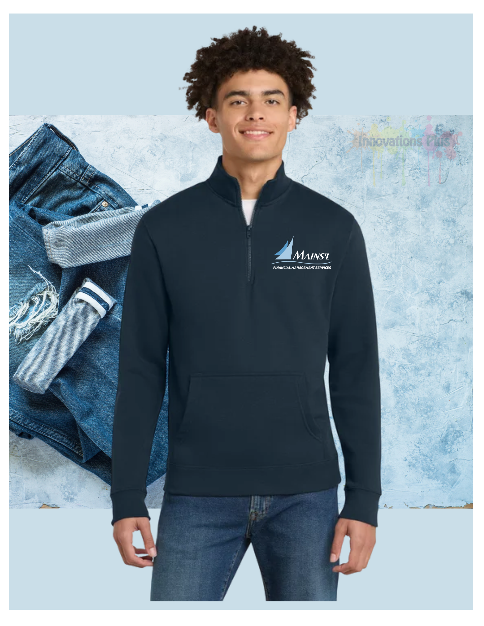 Mains'l District® V.I.T.™ Fleece 1/4-Zip