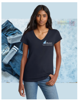 Mains'l District® Women’s Re-Tee® V-Neck