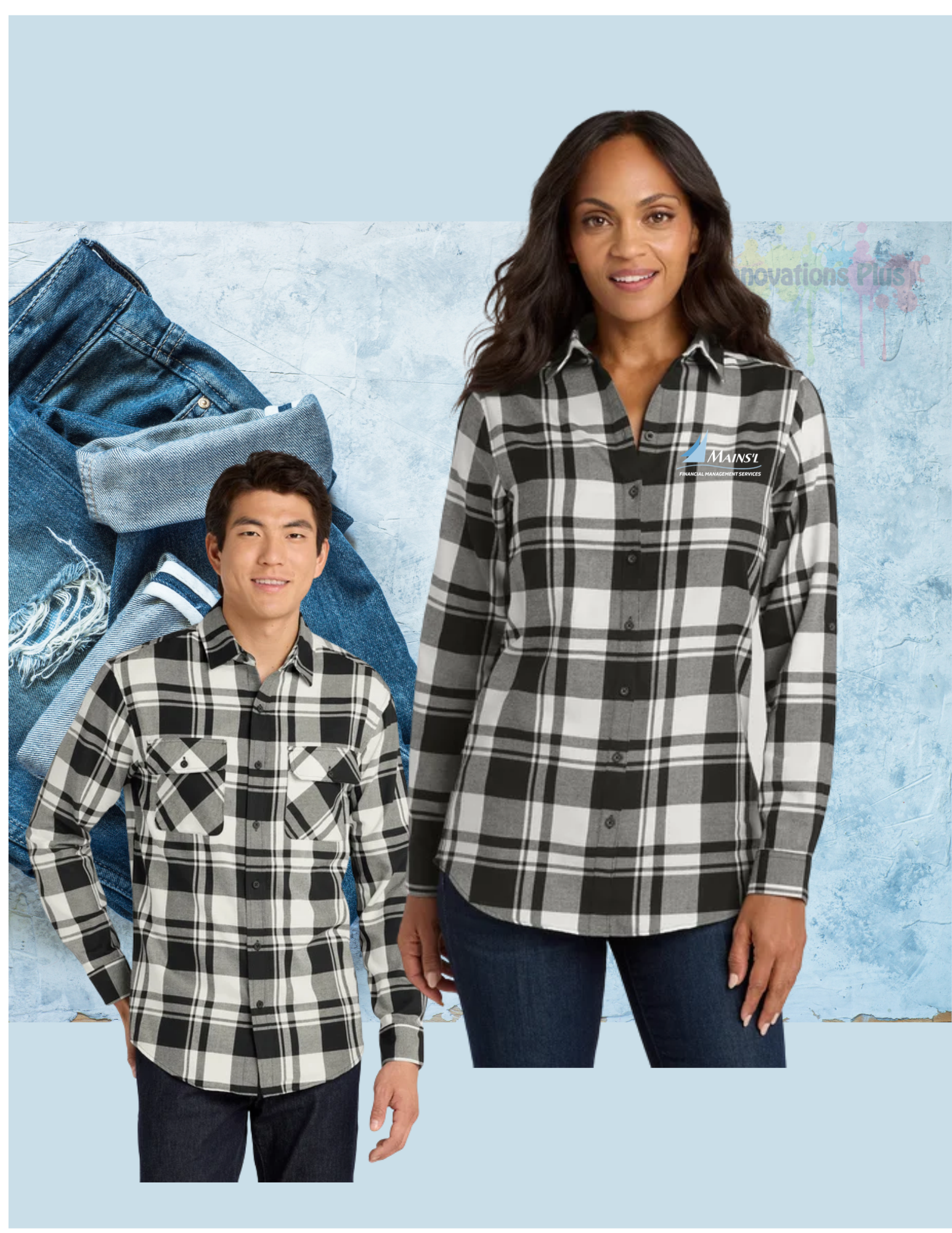 Mains'l Port Authority® Plaid Flannel