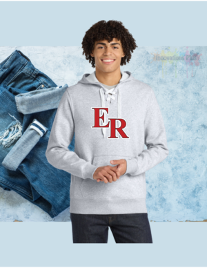 Elk River Sport-Tek Lace Up Pullover Hooded Sweatshirt (ER)