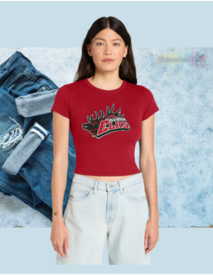 Elk River BELLA+CANVAS® Women’s Micro Rib Baby Tee (Elk)