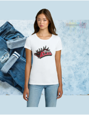 Elk River Next Level Apparel® Women’s Cotton Relaxed Tee (Elk)