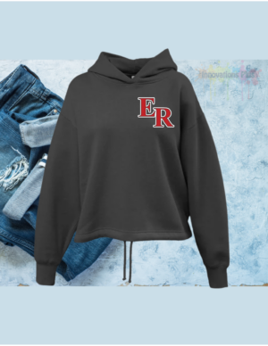 Elk River Womans Sport Hoodie (ER left chest)