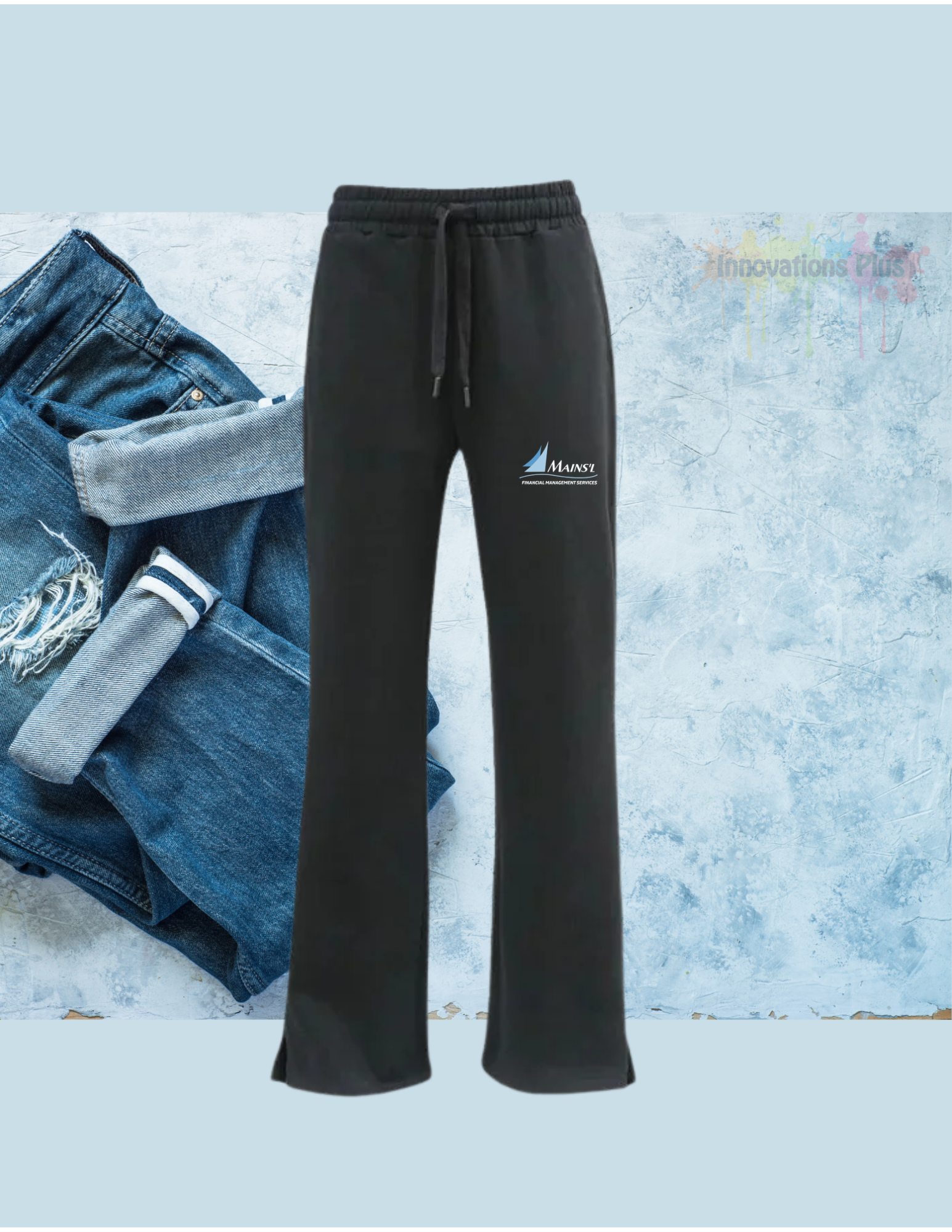 Mains'l Womens Flare Sweatpant