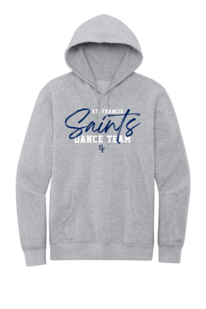 SF Dance District® V.I.T.™ Fleece Hoodie (Saints Script with Wings)
