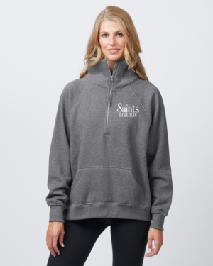 SF Dance Ladies Boxy Half Zip Fleece (Wings with Ballet)